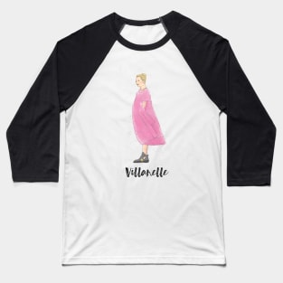 Watercolour Villanelle Baseball T-Shirt